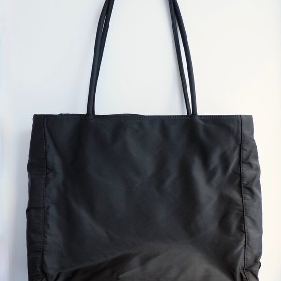 Authentic Preowned Prada Black Nylon Long Strap Tote Bag - Picture 4 of 12